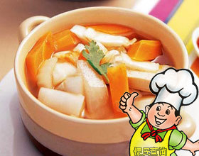 豆腐烧胡萝卜的做法