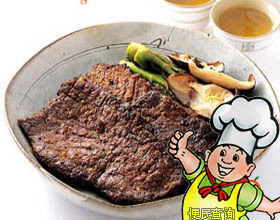 烤里脊肉的做法