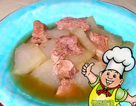 冬瓜炖牛肉的做法