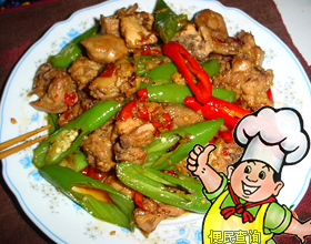 大块辣子鸡的做法
