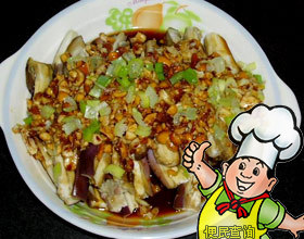 酱醋蒸茄子的做法