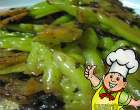 豆豉苦瓜的做法