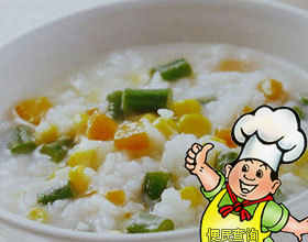 四季豆粥的做法