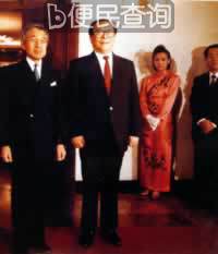 江泽民会见明仁天皇和皇后