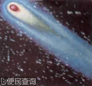 宇宙飞船发回哈雷慧星照片