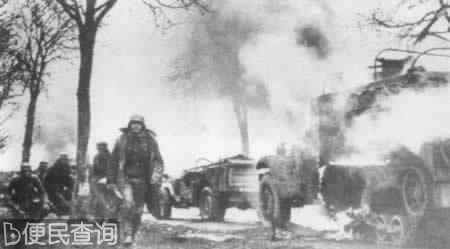德军在阿登进行“狮鹫”反攻计划
