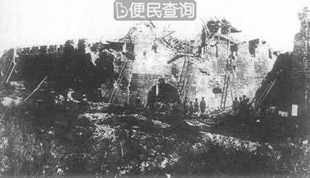 广东革命政府东征军攻下惠州